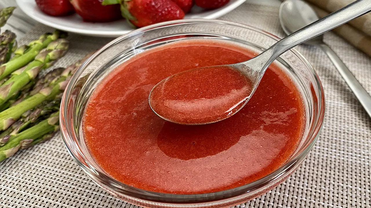 Strawberry vinaigrette