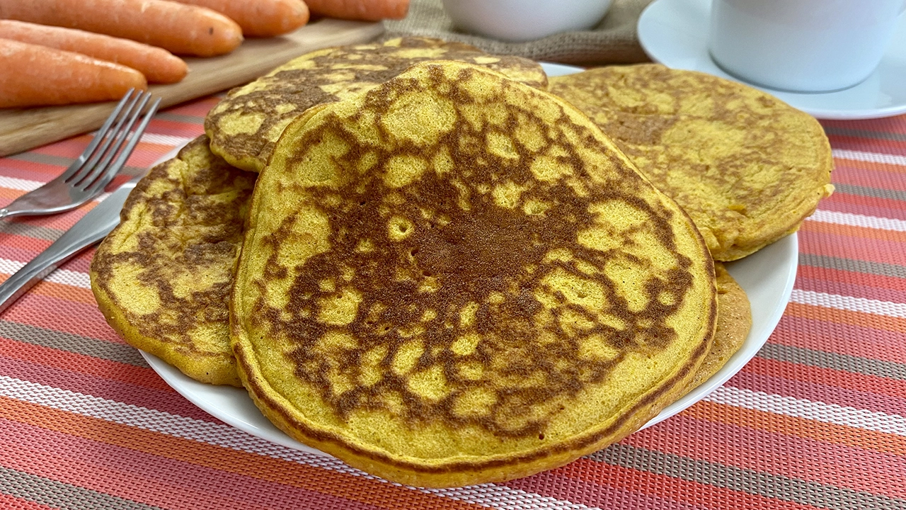 Carrot pancakes