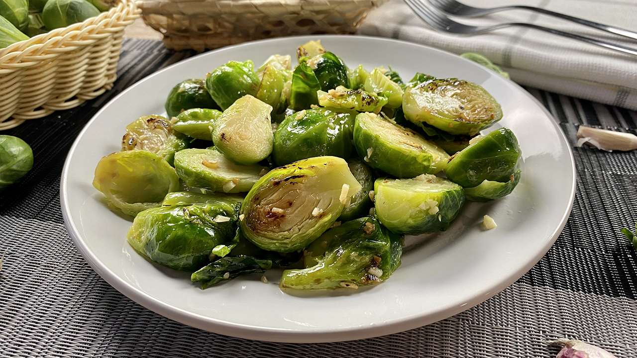 Sautéed brussels sprouts