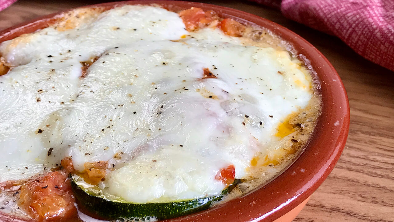 Zucchini au gratin