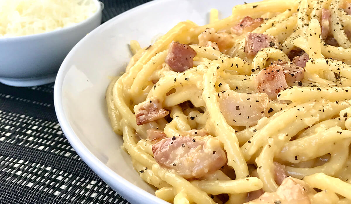 Carbonara spaghetti