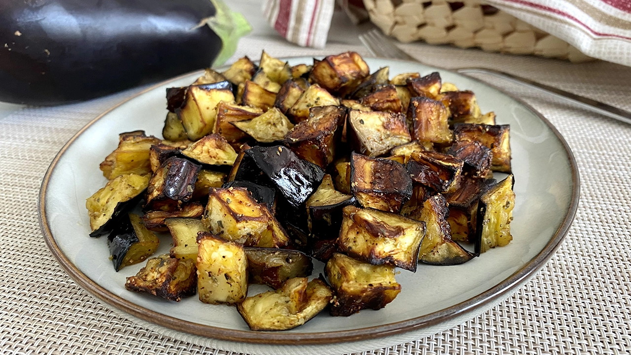 Eggplants in air fryer