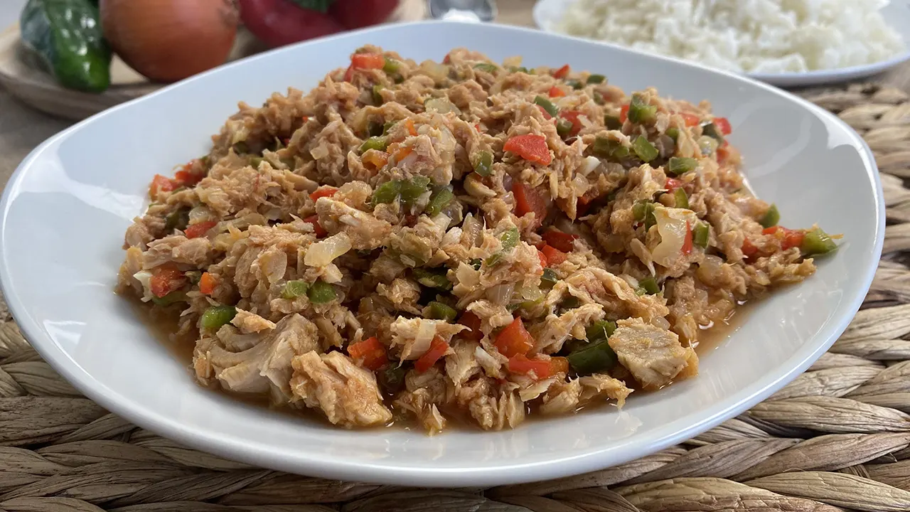 Canned tuna stew