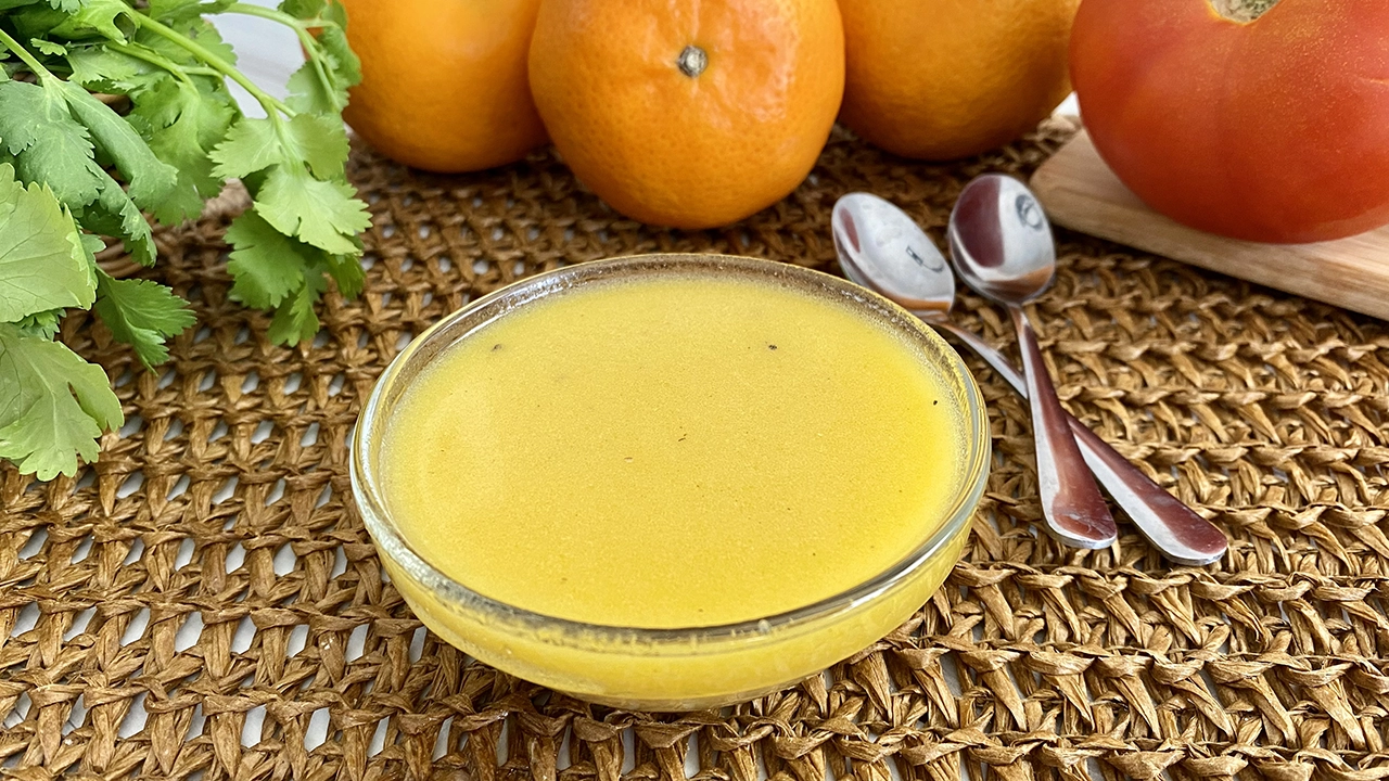 Orange vinaigrette