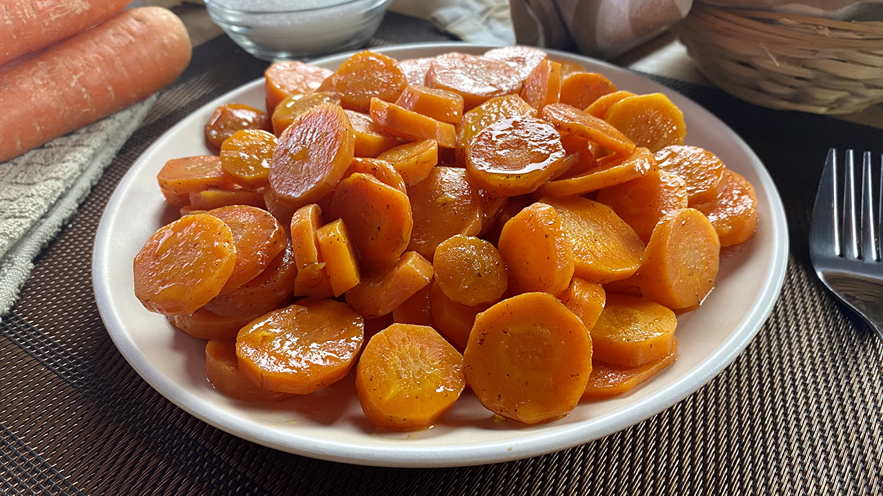 Glazed carrots