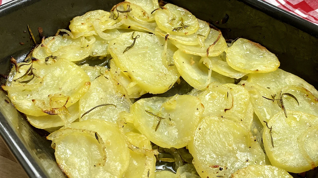 Patatas panaderas, Spanish baked potatoes