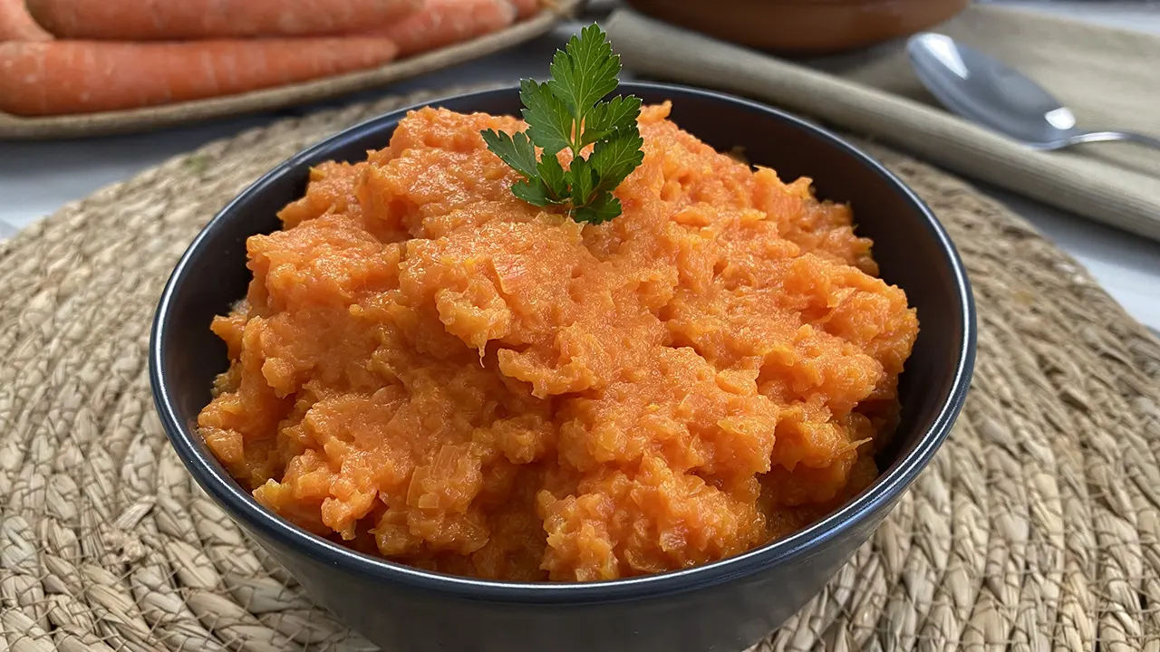 Mashed carrots