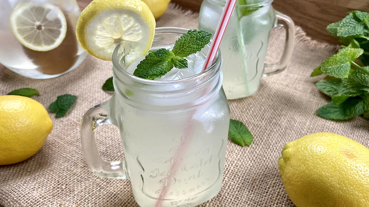 Homemade lemonade