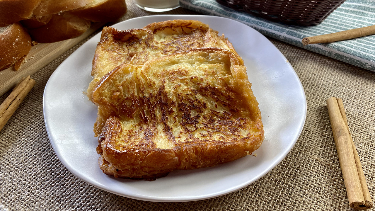 Torrijas with brioche bread