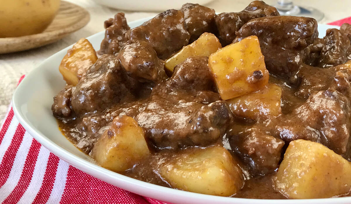 Beef stew with potatoes