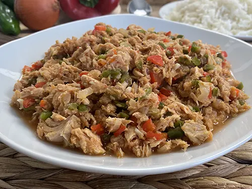 Canned tuna stew