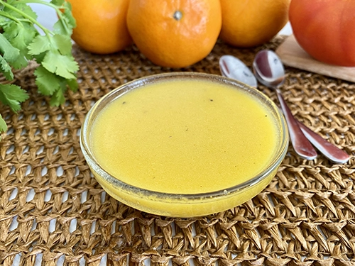 Orange vinaigrette