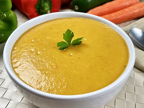 Cream of vegetable soup