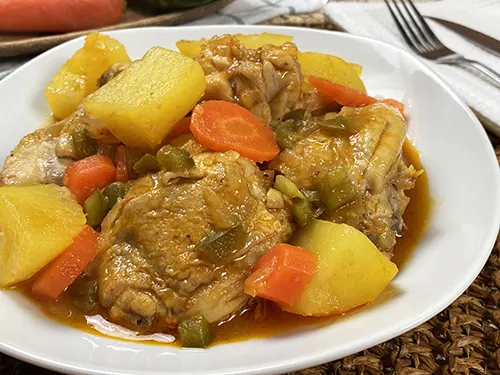 Chicken stew with potatoes