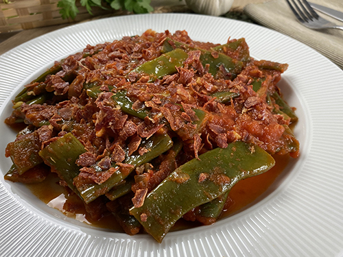 Green beans with tomato