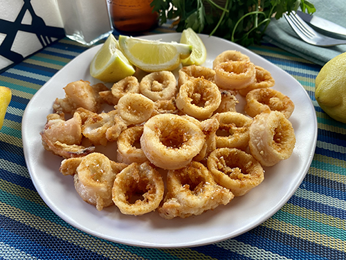 Calamari Andalusian style - Calamares a la andaluza