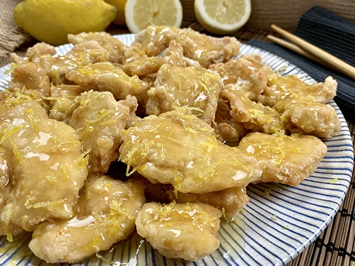 Chinese lemon chicken