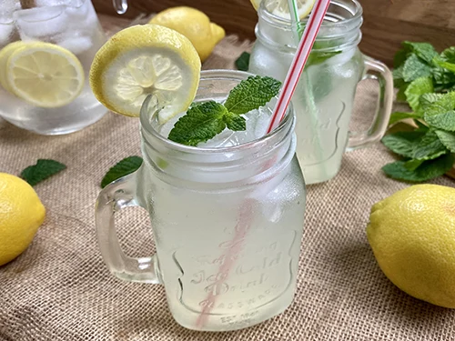 Homemade lemonade